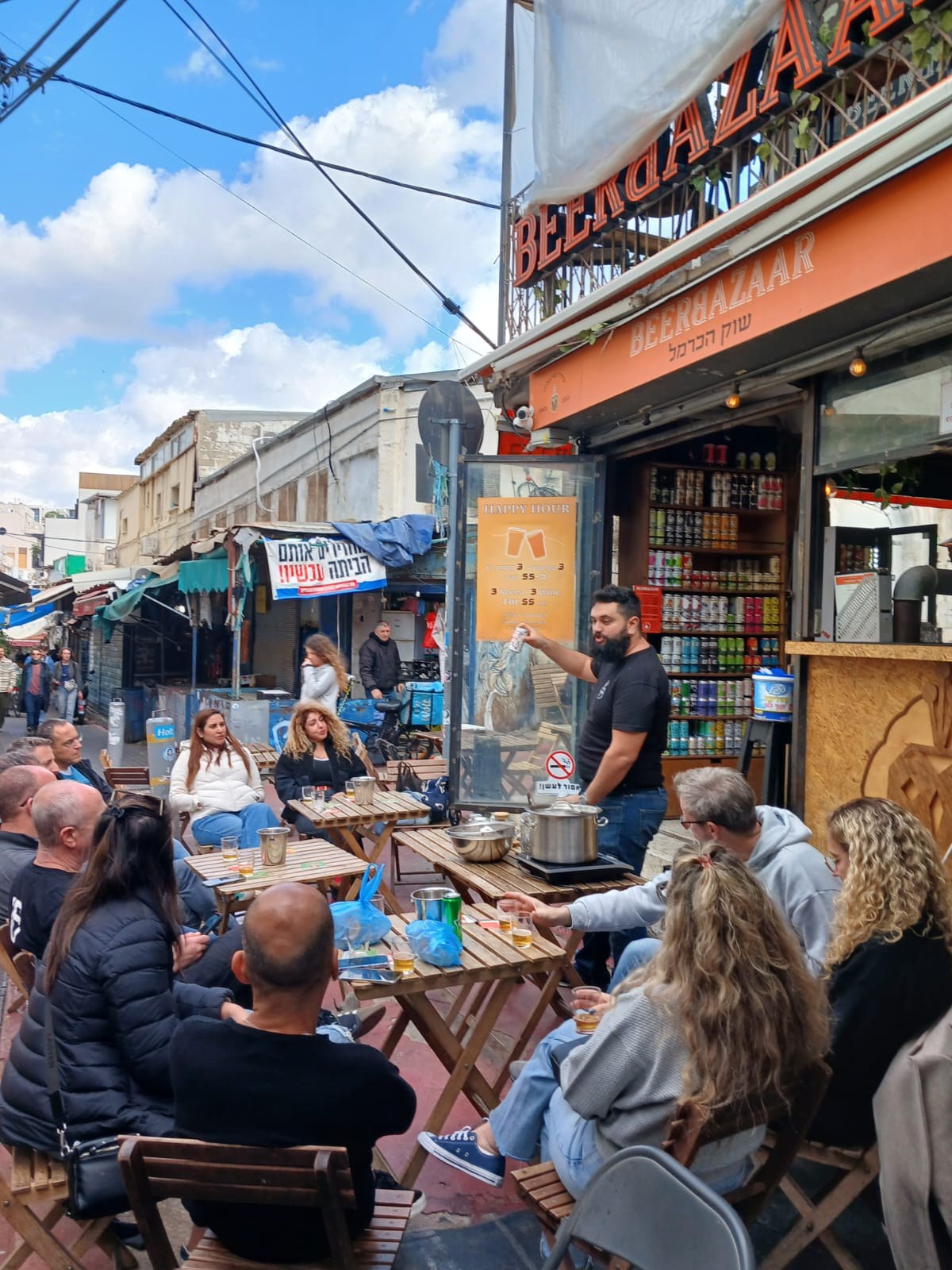 יום גיבוש בירבזאר אורבני בתל אביב: "מטיילים עם הדודה" — תמונה מהשטח