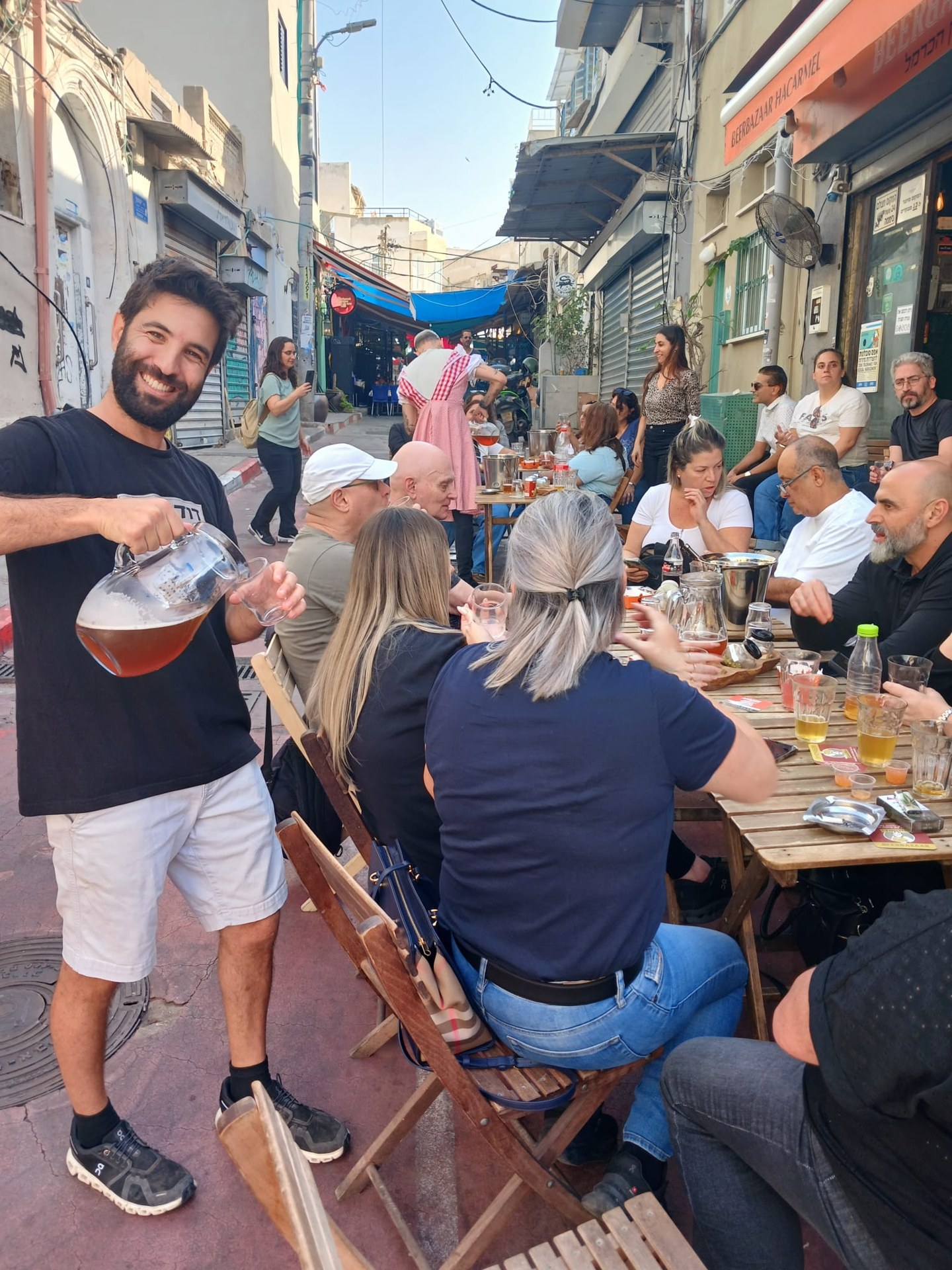 יום גיבוש בירבזאר אורבני בתל אביב: "מטיילים עם הדודה" — תמונה מהשטח