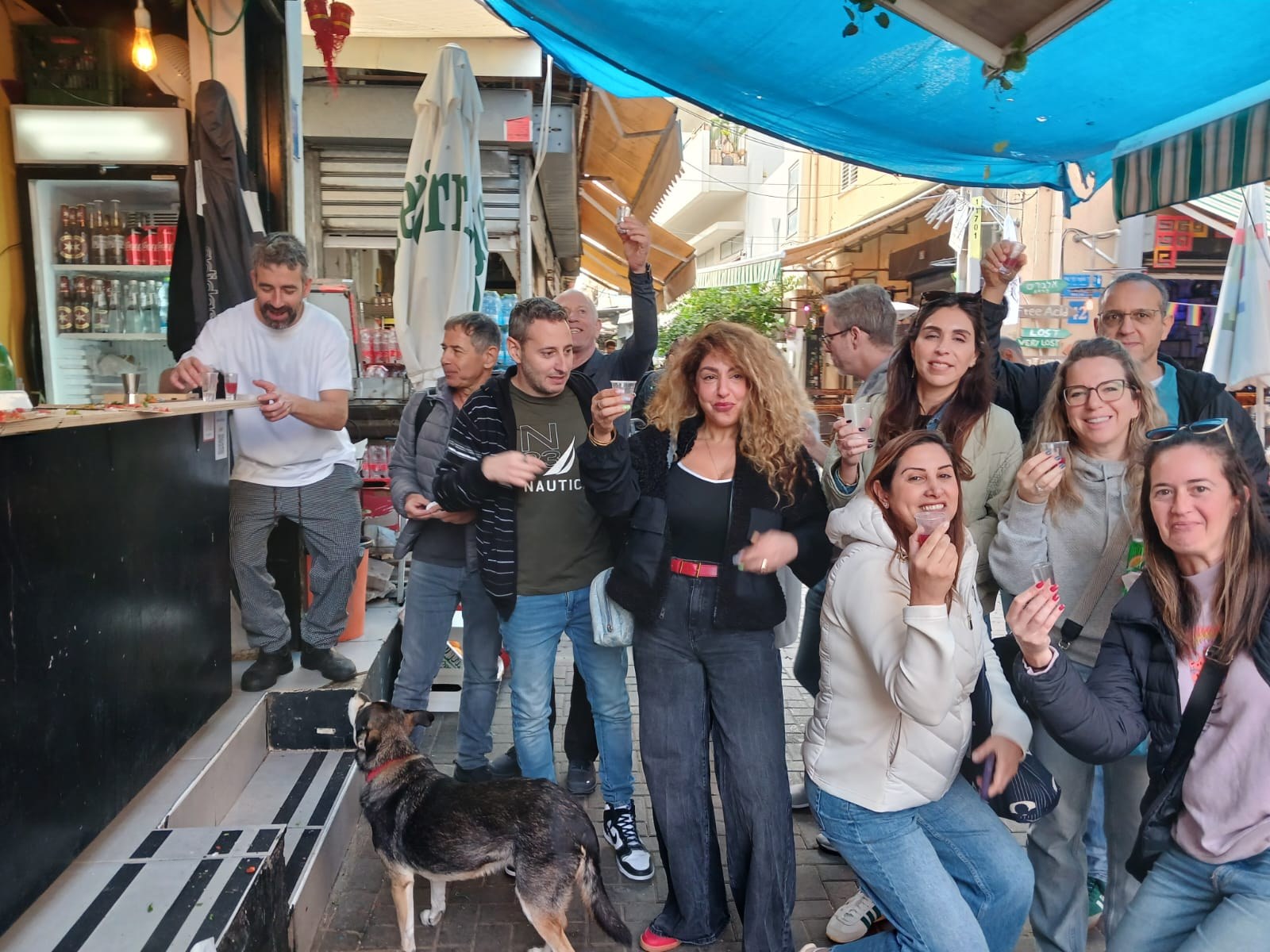 יום גיבוש בירבזאר אורבני בתל אביב: "מטיילים עם הדודה" — תמונה מהשטח